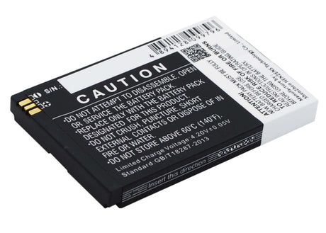 3.7V, Li-ion, 1200mAh, SmartPhone battery fits Socketmobile, Xp3-0001100-2, Sonim Xp3-s, Xp3 Enduro, 4.44Wh Mobile, SmartPhone Cameron Sino Technology Limited (Smartphone)