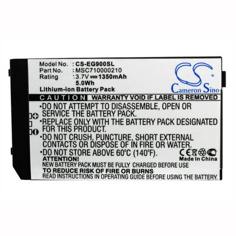 3.7V, Li-ion, 1350mAh, SmartPhone battery fits Toshiba, Softbank, 718000181, X01t, 5Wh Mobile, SmartPhone Cameron Sino Technology Limited (Smartphone)