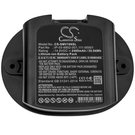14.6V, Li-ion, 2400mAh, Speaker battery fits Sonos, Move, Move1us1, 35.04Wh Speaker Cameron Sino Technology Limited
