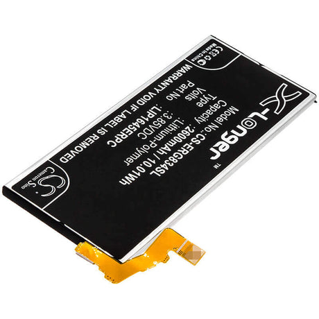 3.85V, Li-Polymer, 2600mAh, SmartPhone battery fits Sony, Lip1645erpc, 701so, G8341, 10.01Wh Mobile, SmartPhone Cameron Sino Technology Limited (Smartphone)