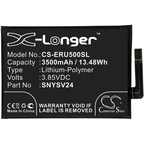 3.85V, Li-Polymer, 3500mAh, SmartPhone battery fits Sony, Snysv24, A001so, So-41a, 13.48Wh Mobile, SmartPhone Cameron Sino Technology Limited (Smartphone)