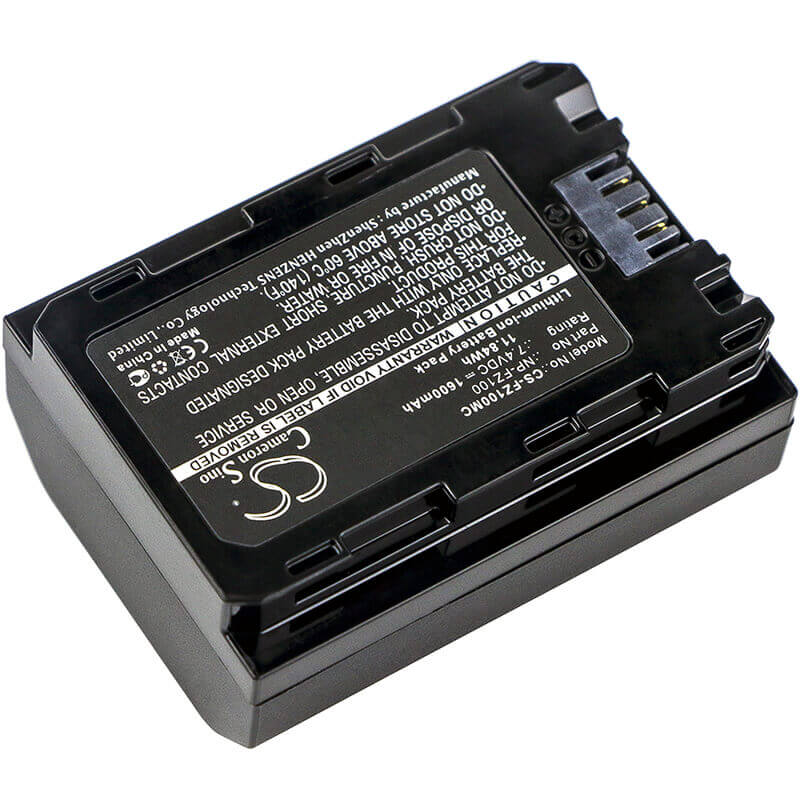 7.4V, Li-ion, 1600mAh, Camera battery fits Sony, Bc-qz1, A7 Mark 3, A7r Mark 3, 11.84Wh Camera Cameron Sino Technology Limited (Camera)