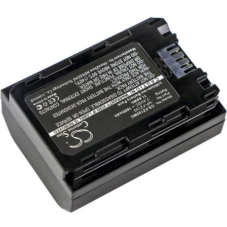 7.4V, Li-ion, 1600mAh, Camera battery fits Sony, Bc-qz1, A7 Mark 3, A7r Mark 3, 11.84Wh Camera Cameron Sino Technology Limited (Camera)