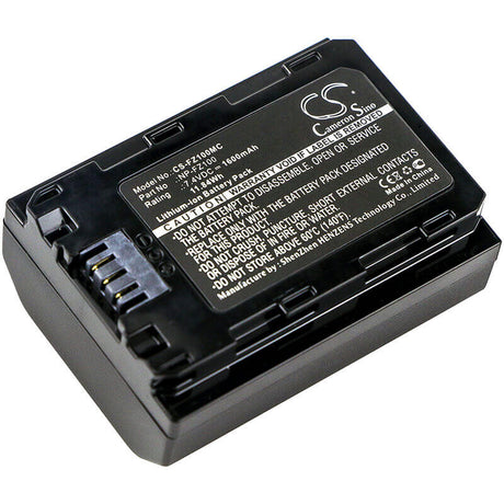 7.4V, Li-ion, 1600mAh, Camera battery fits Sony, Bc-qz1, A7 Mark 3, A7r Mark 3, 11.84Wh Camera Cameron Sino Technology Limited (Camera)