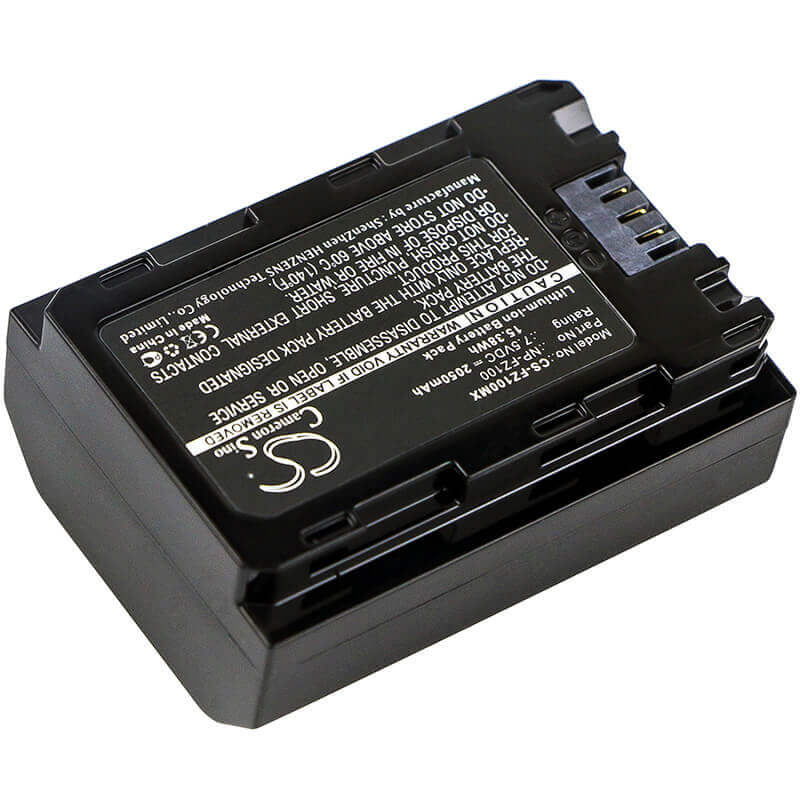 7.5V, Li-ion, 2050mAh, Camera battery fits Sony, Bc-qz1, A7 Mark 3, A7r Mark 3, 15.375Wh Camera Cameron Sino Technology Limited (Camera)