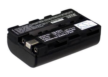3.7V, Li-ion, 1440mAh, Camera battery fits Sony, Np-f10, Ccd-cr1, Ccd-cr1e, 5.328Wh Camera Cameron Sino Technology Limited (Camera)