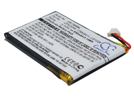 3.7V, Li-Polymer, 850mAh, PDA battery fits Sony, 175625411, Clie Peg-t400, Clie Peg-t410, 3.15Wh PDA, Pocket PC Cameron Sino Technology Limited