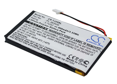 3.7V, Li-Polymer, 900mAh, PDA battery fits Sony, Pl-383450, Clie Peg-tj25, Clie Peg-tj35, 3.33Wh PDA, Pocket PC Cameron Sino Technology Limited