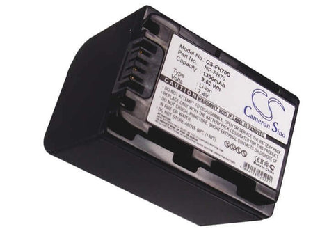 7.4V, Li-ion, 1300mAh, Camera battery fits Sony, Np-fh70, Cr-hc51e, Dcr-30, 9.62Wh Camera Cameron Sino Technology Limited (Camera)