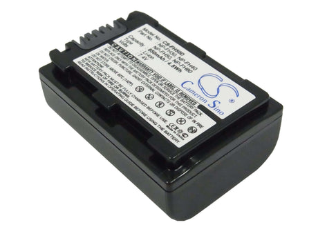 7.4V, Li-ion, 650mAh, Camera battery fits Sony, Np-fh30, Cr-hc51e, Dcr-30, 4.81Wh Camera Cameron Sino Technology Limited (Camera)