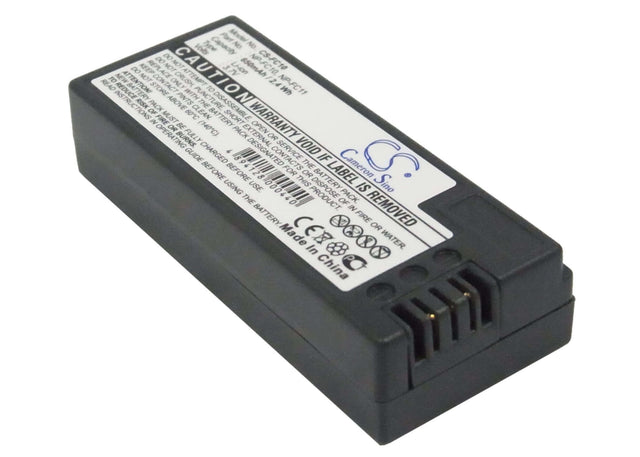 Battery For Sony Cyber-shot Dsc-f77, Cyber-shot Dsc-f77a, 3.7v, 650mah - 2.41wh Camera Cameron Sino Technology Limited (Suspended)