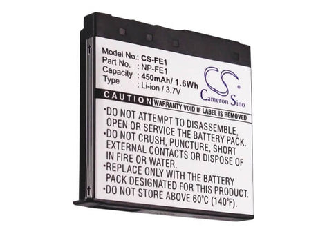 Camera Battery For Sony Cyber-shot Dsc-t7, Cyber-shot Dsc-t7/b, 3.7v, 450mah - 1.67wh Camera Cameron Sino Technology Limited (Suspended)