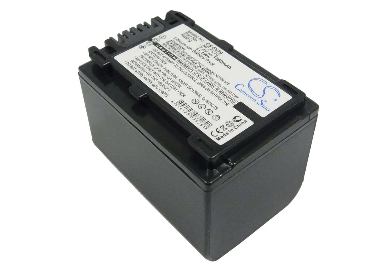 Camera Battery For Sony Dcr-dvd308e, Dcr-dvd650e, Dcr-hc48e, Dcr-sr200e, 7.4v, 1500mah - 11.10wh Camera Cameron Sino Technology Limited (Camera)