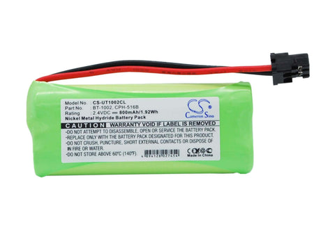 2.4V, Ni-MH, 800mAh, Cordless Phone battery fits Toshiba, Sony, Southwestern Bell, Uniden, Bbtg0609001, Dect 1060, Dect 1080, 1.92Wh Cordless Phone Cameron Sino Technology Limited (Cordless Phone)