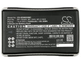 Camera Battery For Sony Dsr-250p, Dsr-600p, Dsr-650p, Hdw-800p, 14.8v, 13200mah - 195.36wh Camera Cameron Sino Technology Limited (Dangerous Goods)