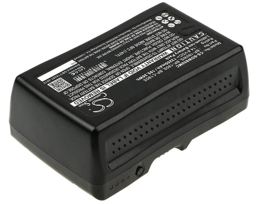 Camera Battery For Sony Dsr-250p, Dsr-600p, Dsr-650p, Hdw-800p, 14.8v, 13200mah - 195.36wh Camera Cameron Sino Technology Limited (Dangerous Goods)