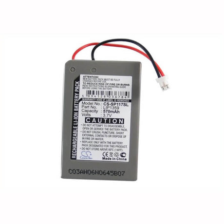 3.7V, Li-ion, 570mAh, Game Console battery fits Sony, Lip1359, Cechzc2a, Cechzc2e, 2.11Wh Game Console Cameron Sino Technology Limited