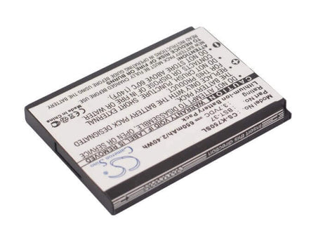 3.7V, Li-ion, 650mAh, SmartPhone battery fits Sony Ericsson, Bst-37, D750, D750i, 2.41Wh Mobile, SmartPhone Cameron Sino Technology Limited (Smartphone)
