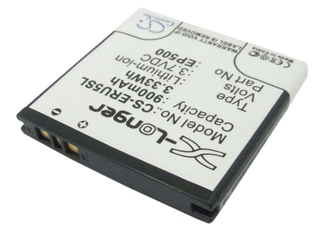 3.7V, Li-ion, 900mAh, SmartPhone battery fits Sony Ericsson, Ep500, E15, E15i, 3.33Wh Mobile, SmartPhone Cameron Sino Technology Limited (Smartphone)