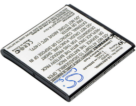 3.7V, Li-ion, 2050mAh, SmartPhone battery fits Sony, Sony Ericsson, Sony Ericsson, Sony, Ba950, Bsp60, 7.59Wh Mobile, SmartPhone Cameron Sino Technology Limited (Smartphone)
