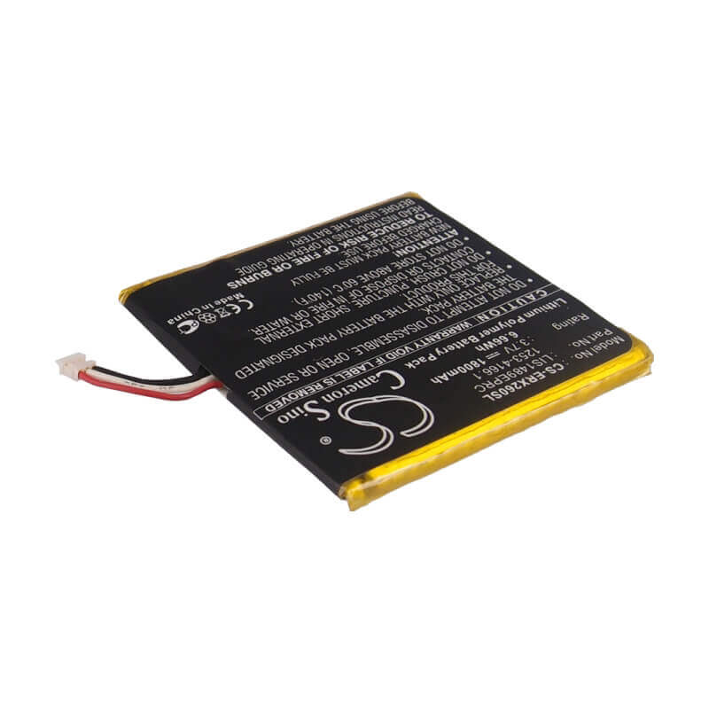 3.7V, Li-Polymer, 1800mAh, SmartPhone battery fits Sony Ericsson, 1253-4166.1, Lt26w, Xperia Acro S, 6.66Wh Mobile, SmartPhone Cameron Sino Technology Limited (Smartphone)