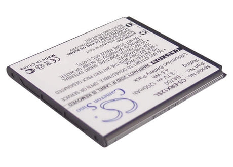 3.7V, Li-ion, 1200mAh, SmartPhone battery fits Sony Ericsson, Ba750, Acro, Anzu, 4.44Wh Mobile, SmartPhone Cameron Sino Technology Limited (Smartphone)