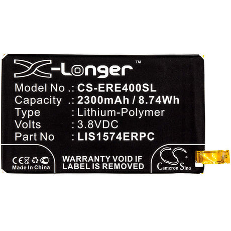 3.8V, Li-Polymer, 2300mAh, SmartPhone battery fits Sony Ericsson, 1288-1798, Altair Maki, E2003, 8.74Wh Mobile, SmartPhone Cameron Sino Technology Limited (Smartphone)