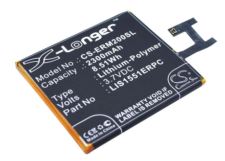 3.7V, Li-Polymer, 2300mAh, SmartPhone battery fits Sony Ericsson, Lis1551erpc, D2202, D2203, 8.51Wh Mobile, SmartPhone Cameron Sino Technology Limited (Smartphone)