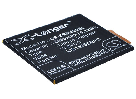 3.8V, Li-Polymer, 2400mAh, SmartPhone battery fits Sony Ericsson, Agpb014-a001, E2303, E2306, 9.12Wh Mobile, SmartPhone Cameron Sino Technology Limited (Smartphone)