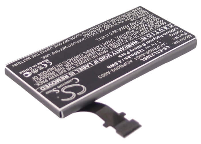 3.7V, Li-ion, 1250mAh, SmartPhone battery fits Sony Ericsson, Agpb009-a001, Lt22, Lt22i, 4.63Wh Mobile, SmartPhone Cameron Sino Technology Limited (Smartphone)