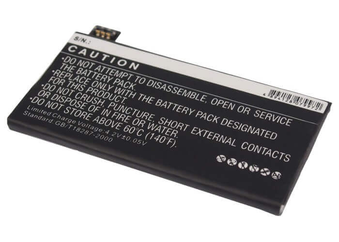 3.7V, Li-Polymer, 1250mAh, SmartPhone battery fits Sony, 1255-9147.1, Lotus, St27a, 4.63Wh Mobile, SmartPhone Cameron Sino Technology Limited (Smartphone)