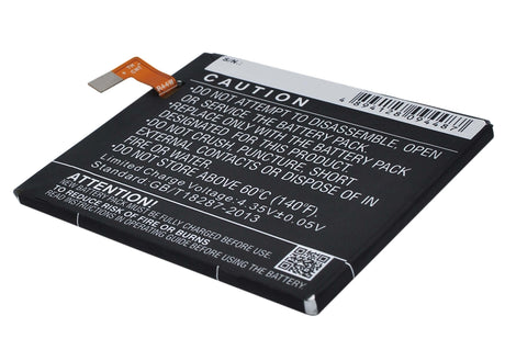3.8V, Li-Polymer, 2500mAh, SmartPhone battery fits Sony Ericsson, Lis1546erpc, D2502, D2533, 9.5Wh Mobile, SmartPhone Cameron Sino Technology Limited (Smartphone)