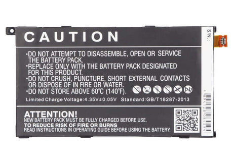 3.8V, Li-Polymer, 2300mAh, SmartPhone battery fits Sony Ericsson, 1274-3419.1, Amami, Amami Maki, 8.74Wh Mobile, SmartPhone Cameron Sino Technology Limited (Smartphone)