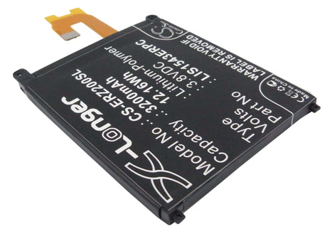 3.8V, Li-Polymer, 3200mAh, SmartPhone battery fits Sony Ericsson, 1588-4170, D6502, D6503, 12.16Wh Mobile, SmartPhone Cameron Sino Technology Limited (Smartphone)