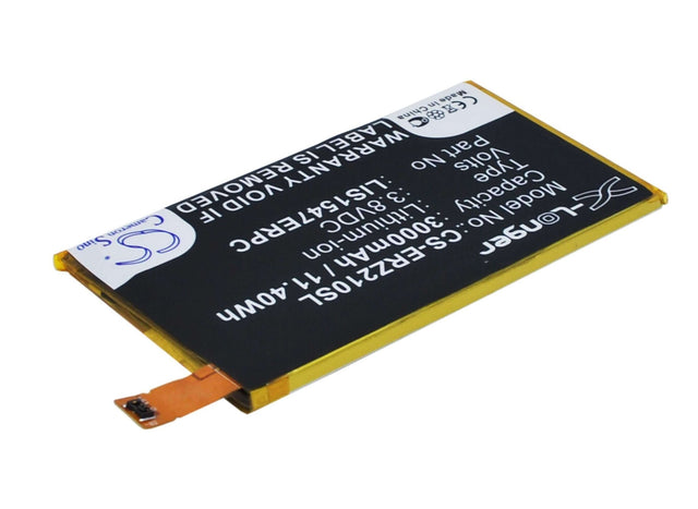 3.8V, Li-Polymer, 3000mAh, SmartPhone battery fits Sony Ericsson, Lis1547erpc, Canopus, Canopus Anna, 11.4Wh Mobile, SmartPhone Cameron Sino Technology Limited (Smartphone)
