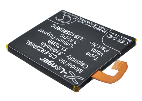 3.8V, Li-Polymer, 3100mAh, SmartPhone battery fits Sony Ericsson, Lis1558erpc, D6603, D6616, 11.78Wh Mobile, SmartPhone Cameron Sino Technology Limited (Smartphone)