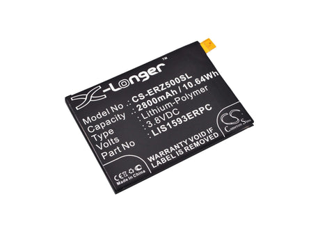 3.8V, Li-Polymer, 2800mAh, SmartPhone battery fits Sony Ericsson, Sony, 1294-1249, E6603, E6633, 10.64Wh Mobile, SmartPhone Cameron Sino Technology Limited (Smartphone)