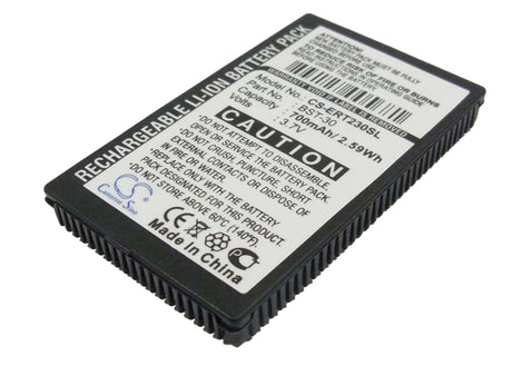 Battery For Sony Ericsson Z200, Z208, K700 3.7v, 800mah - 2.96wh Batteries for Electronics Cameron Sino Technology Limited (Suspended)   