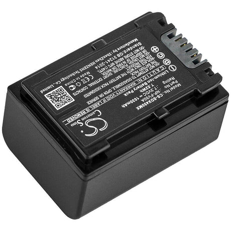 7.3V, Li-ion, 1030mAh, Camera battery fits Sony, Np-fv50a, Fdr-ax33, Fdr-ax40, 7.519Wh Camera Cameron Sino Technology Limited (Camera)