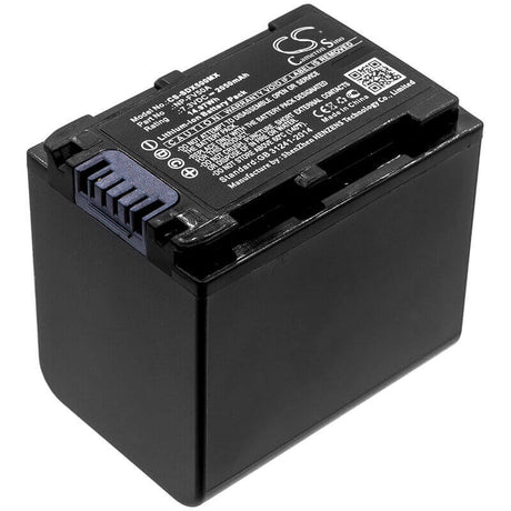 7.3V, Li-ion, 2050mAh, Camera battery fits Sony, Np-fv50a, Fdr-ax33, Fdr-ax40, 14.965Wh Camera Cameron Sino Technology Limited (Camera)