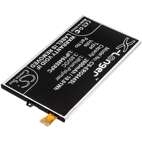 3.85V, Li-Polymer, 2600mAh, SmartPhone battery fits Sony, Lip1648erpc, G8441, Lilac, 10.01Wh Mobile, SmartPhone Cameron Sino Technology Limited (Suspended)