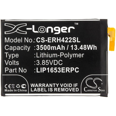 3.85V, Li-Polymer, 3500mAh, SmartPhone battery fits Sony, 308-3586, H3213, H3223, 13.48Wh Mobile, SmartPhone Cameron Sino Technology Limited (Smartphone)