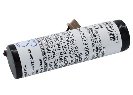 3.7V, Li-ion, 2200mAh, Media Player battery fits Sony, Hmp-a1, 8.14Wh Media Player Cameron Sino Technology Limited