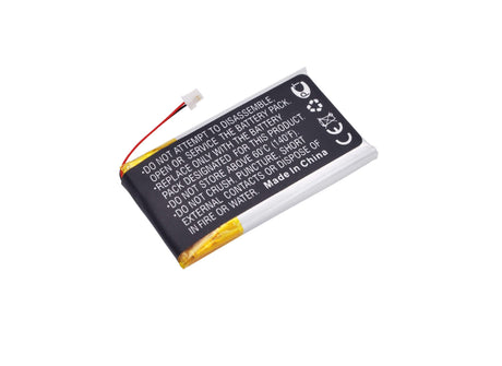 3.7V, Li-Polymer, 270mAh, Media Player battery fits Sony, Sk402035pl, Nw-s603f, Nw-s703f, 1Wh Media Player Cameron Sino Technology Limited (Suspended)