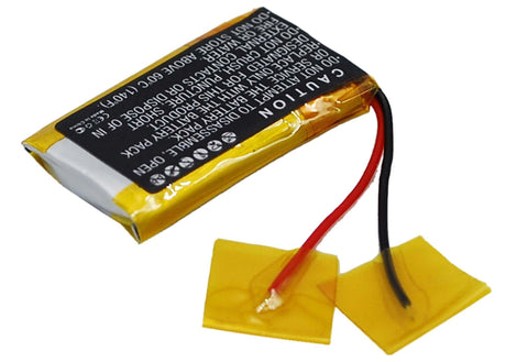 3.7V, Li-Polymer, 110mAh, Headset battery fits Sony, 381424, Sbh-20, 0.41Wh Wireless Headset Cameron Sino Technology Limited