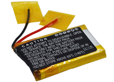 3.7V, Li-Polymer, 110mAh, Headset battery fits Sony, 381424, Sbh-20, 0.41Wh Wireless Headset Cameron Sino Technology Limited