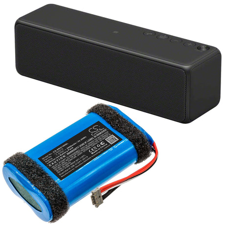 7.4V, Li-ion, 3000mAh, Speaker battery fits Sony, Srs-hg1, Srs-hg110, 22.20Wh Speaker Cameron Sino Technology Limited