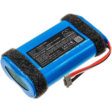 7.4V, Li-ion, 3000mAh, Speaker battery fits Sony, Srs-hg1, Srs-hg110, 22.20Wh Speaker Cameron Sino Technology Limited
