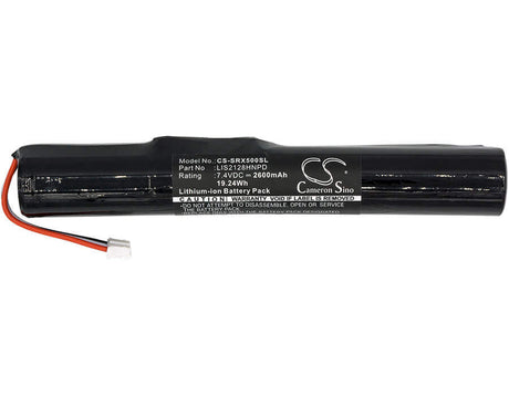 7.4V, Li-ion, 2600mAh, Speaker battery fits Sony, Srs-x5, 19.24Wh Speaker Cameron Sino Technology Limited