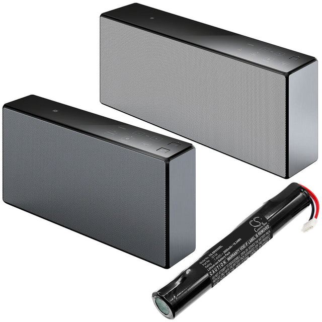 7.4V, Li-ion, 2600mAh, Speaker battery fits Sony, Srs-btx300, Srs-x55, 19.24Wh Speaker Cameron Sino Technology Limited